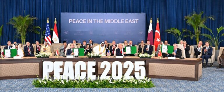 توقيع اتفاق غزة